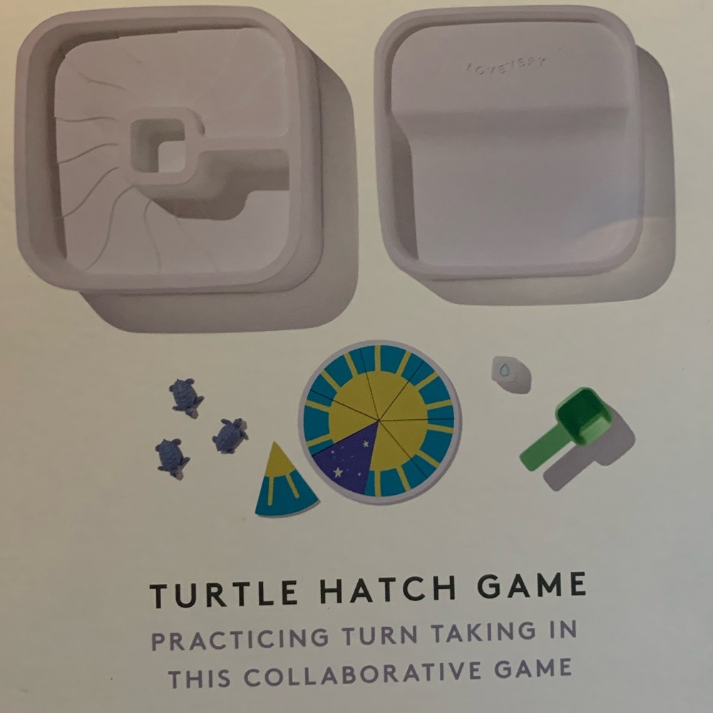 LOVEVERY Turtle Hatch Game, from the Problem Solver Kit, Month 43-45.New in box.